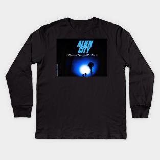 Space Age Deathwave Kids Long Sleeve T-Shirt